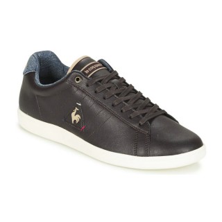 Le Coq Sportif Courtcraft S Lea Marron Chaussures Baskets Basses Homme Original